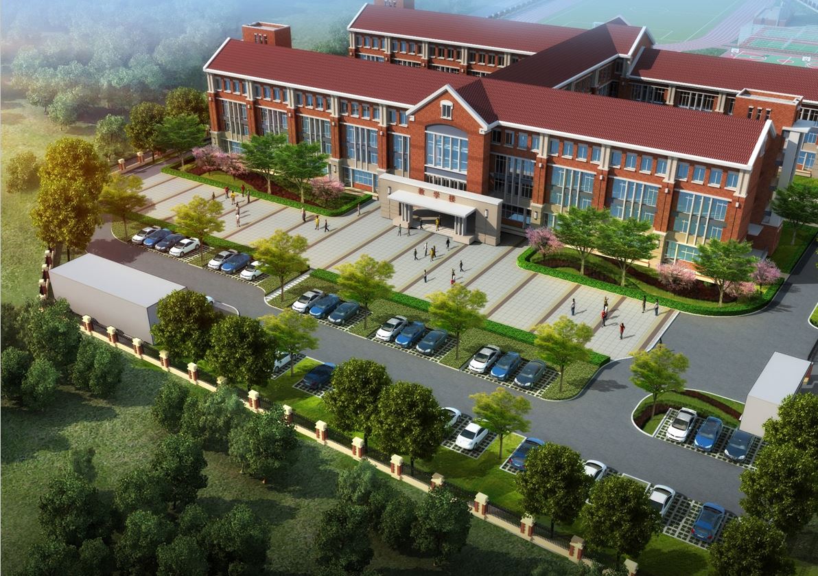 城阳城南小学校园景观设计