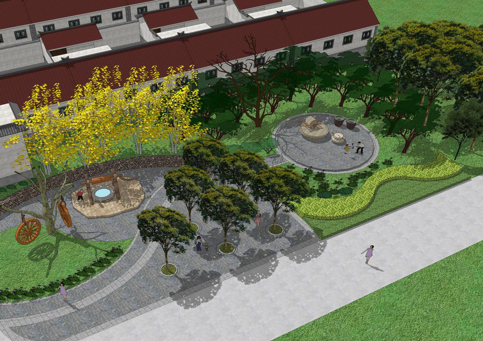 桃林南杨家庄子美丽乡村规划设计