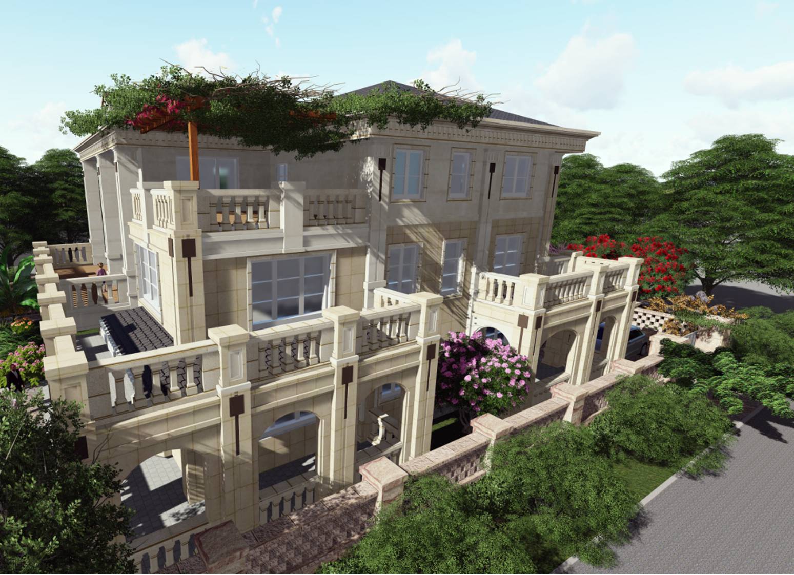 琅琊台西海边别墅建筑改造设计