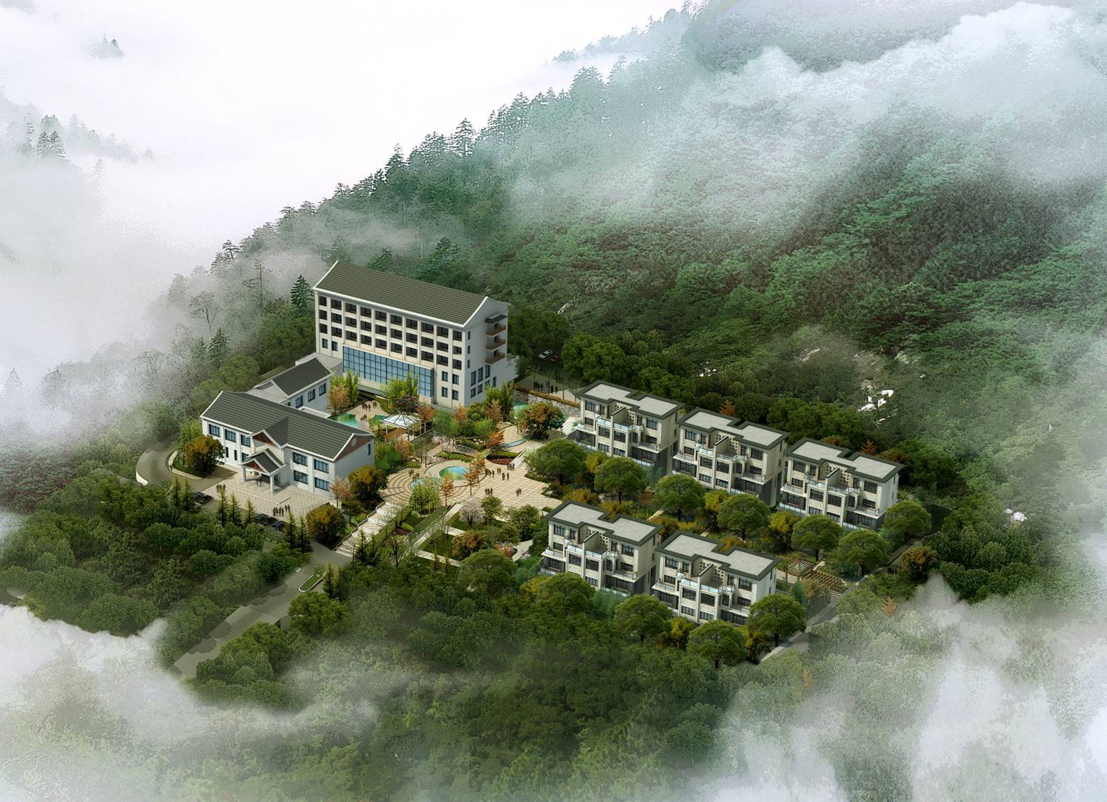 黄岛灵山卫养老院建筑设计