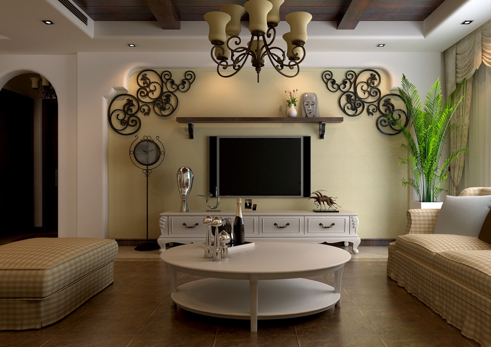 滨州德坤华府样二期板间